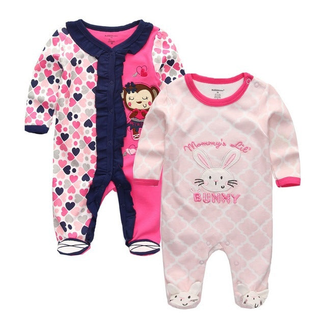 Newborn Clothing Girls Roupas De Bebe Baby Jumpsuit