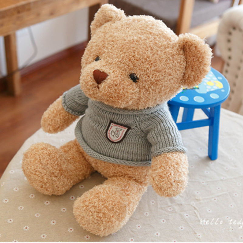 Pull Ours en peluche Poupée Câlin Ours Mariage