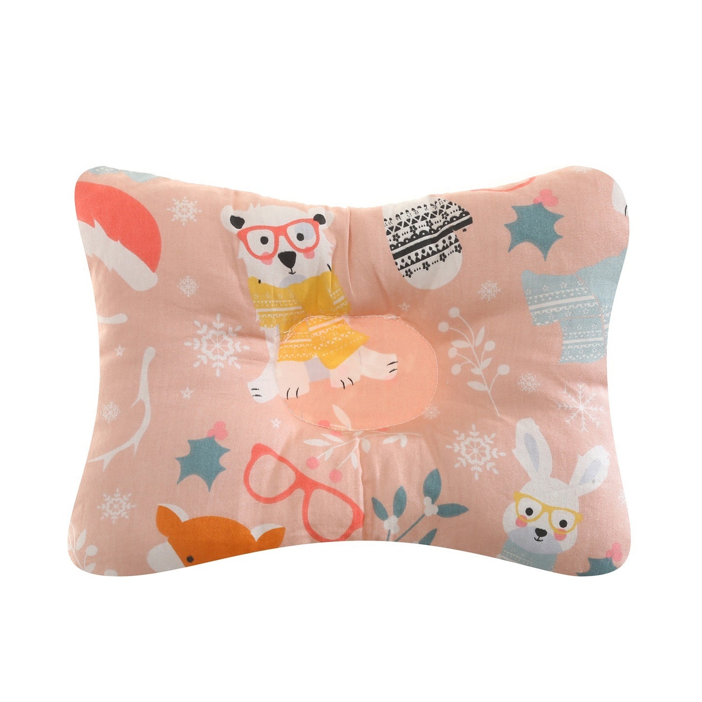 Oreiller façonnant en coton doux pour enfants, oreiller de voyage pour le cou, oreiller de sommeil pour bébés et enfants