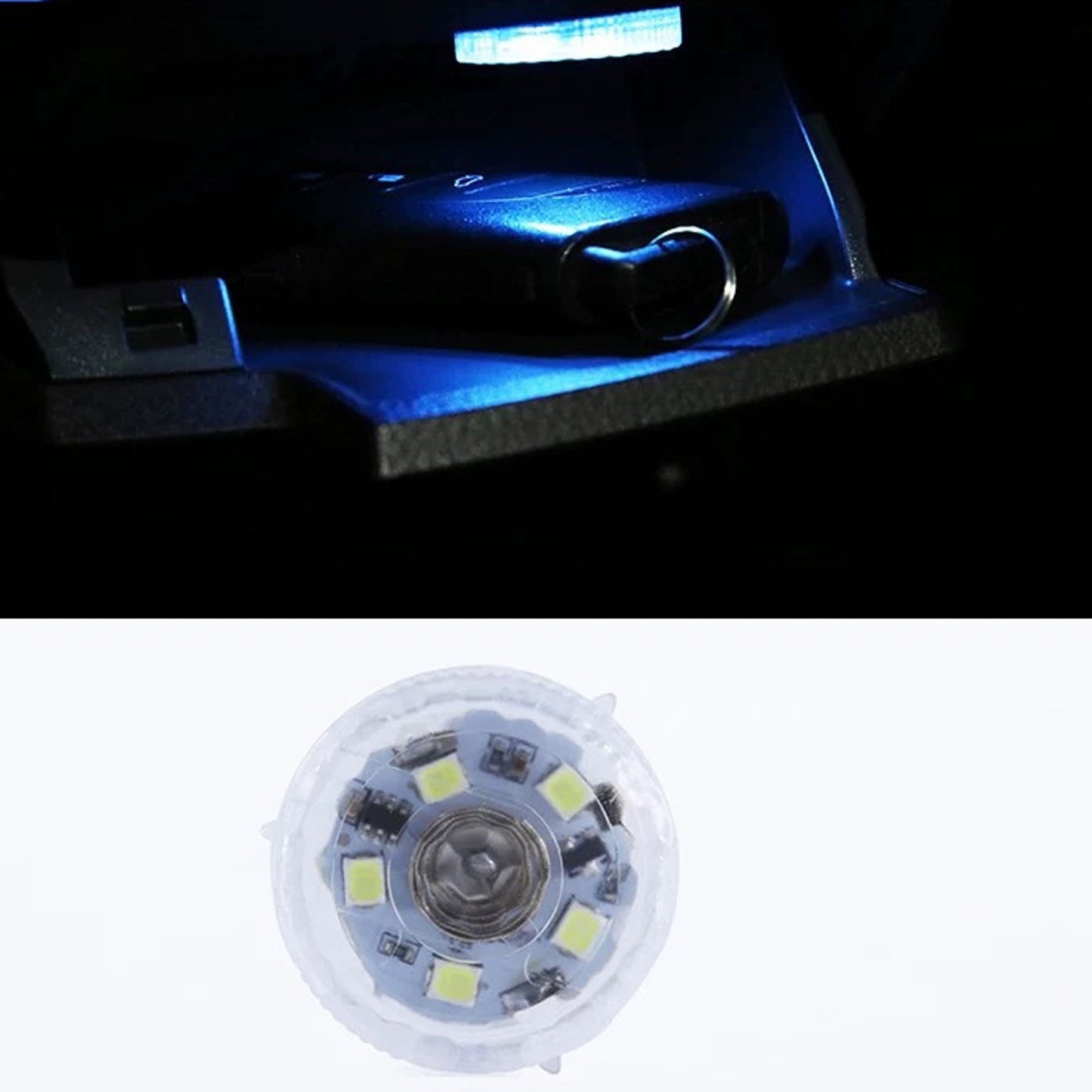 Éclairage intérieur de voiture, lumière d'ambiance tactile