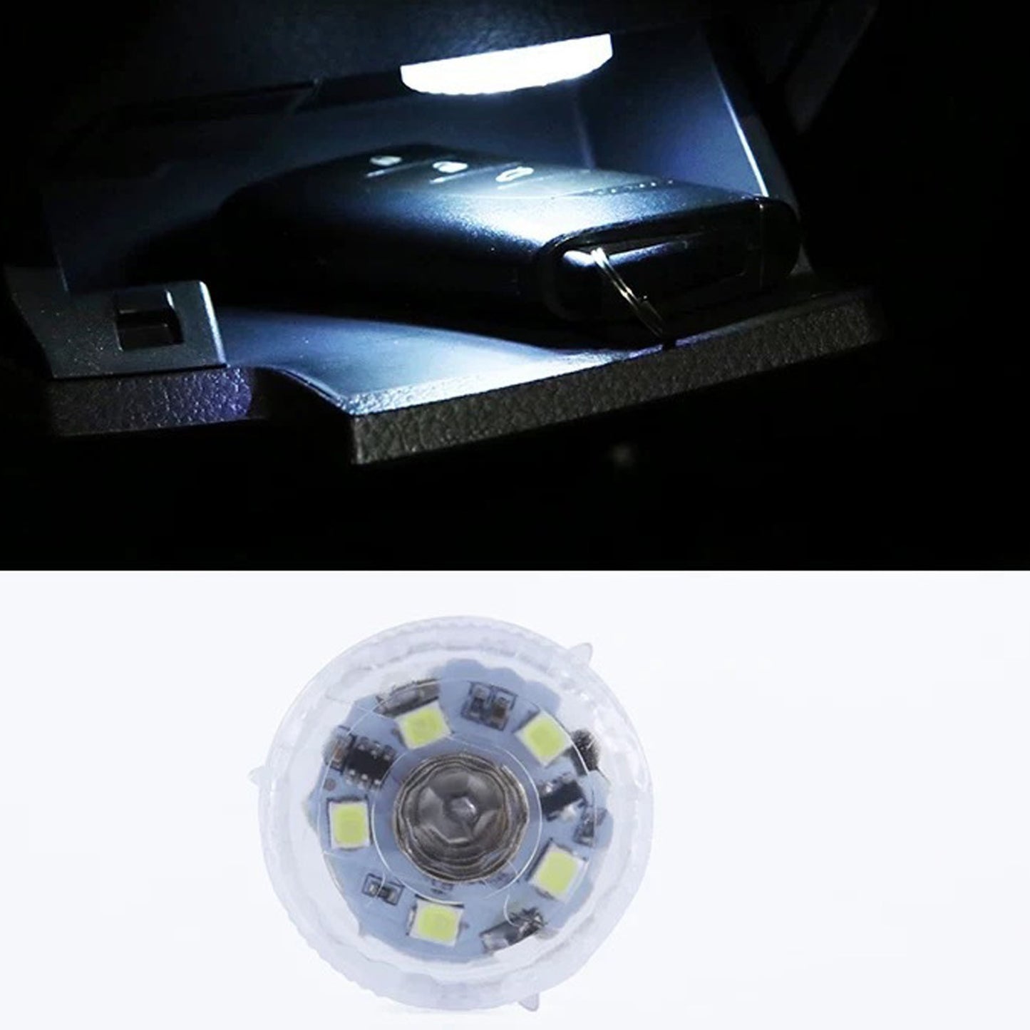 Éclairage intérieur de voiture, lumière d'ambiance tactile