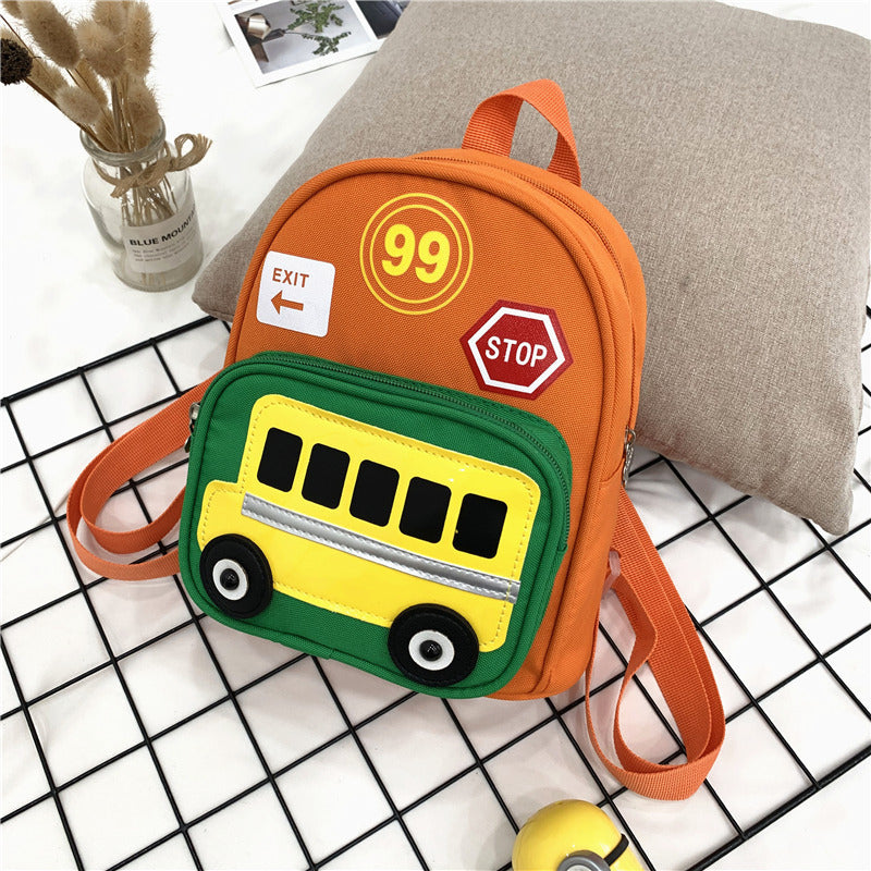 Heopono Sac à dos d'école durable pour petits enfants, petits garçons et filles, dessin animé mignon, mini sac à dos amusant pour la rentrée scolaire pour enfants