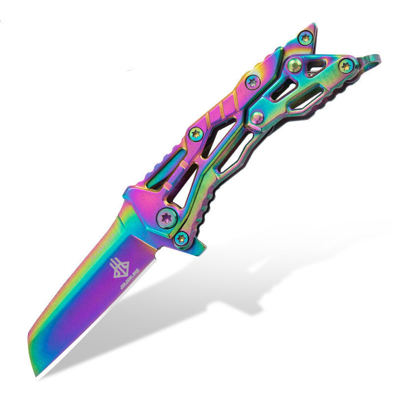 Cuchillo plegable Cuchillo para exteriores Mini navaja de bolsillo