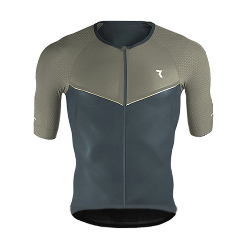 Maillot de cyclisme d'équipe professionnelle, noir, manches courtes, pour hommes, maillot de cyclisme d'été, respirant