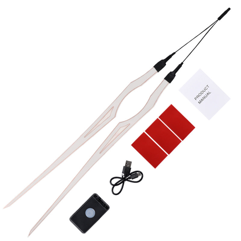 Locomotora Fantasía Casco Decoración Luces Luces Nocturnas