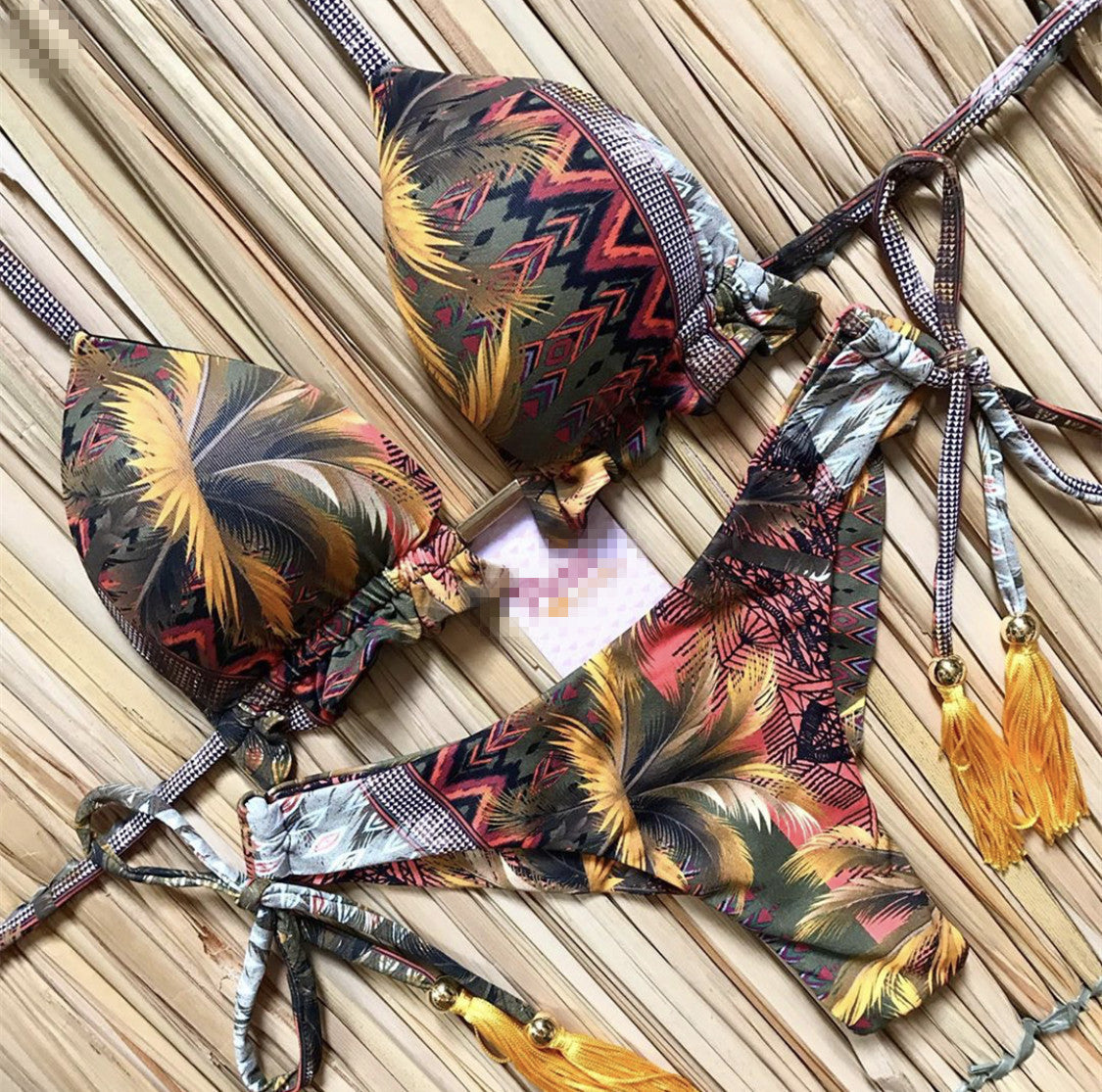 Traje de baño Floral Retro Trade Bikini Nuevo traje de baño sexy