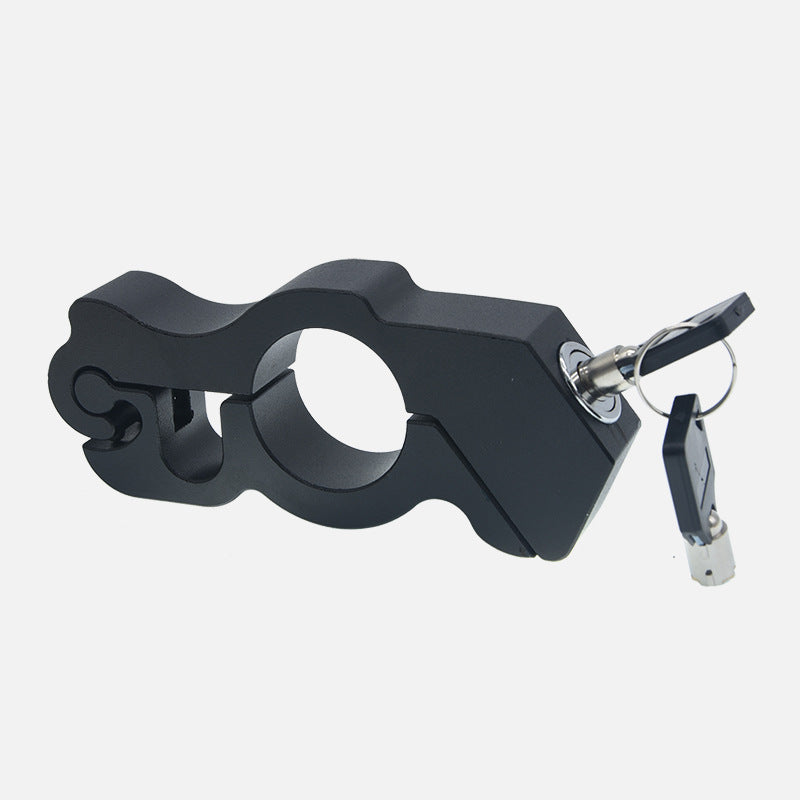 Handle anti-theft lock throttle lock