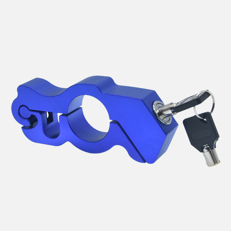 Handle anti-theft lock throttle lock