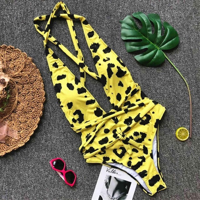 Maillot de bain une pièce sexy pour femmes, Monokini, maillot de bain de plage