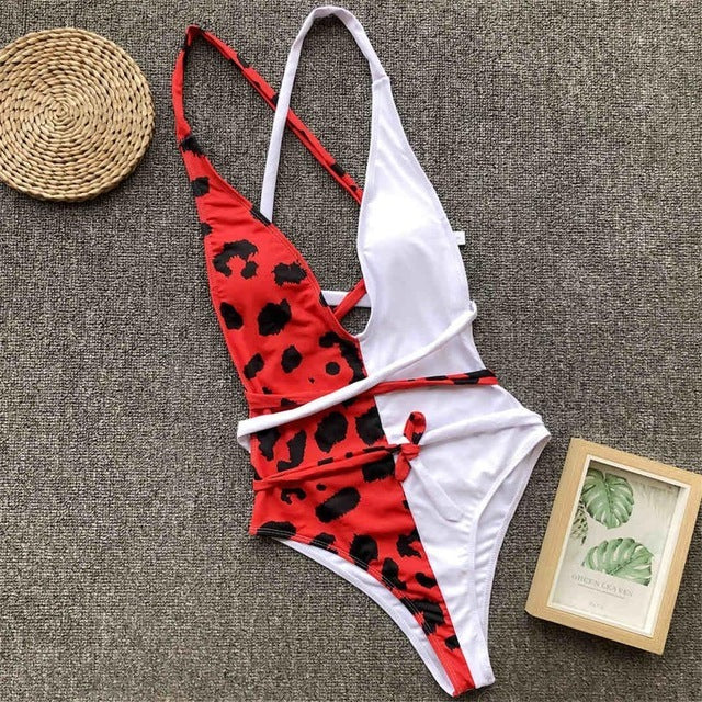 Maillot de bain une pièce sexy pour femmes, Monokini, maillot de bain de plage