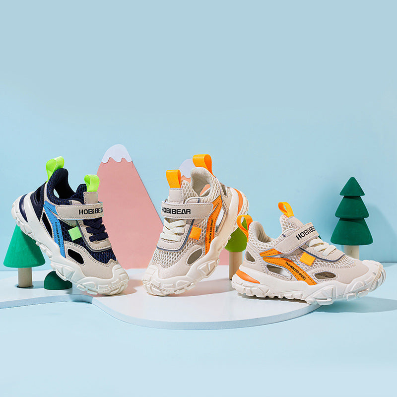Chaussures simples pour enfants, chaussures de sport pour garçons et filles