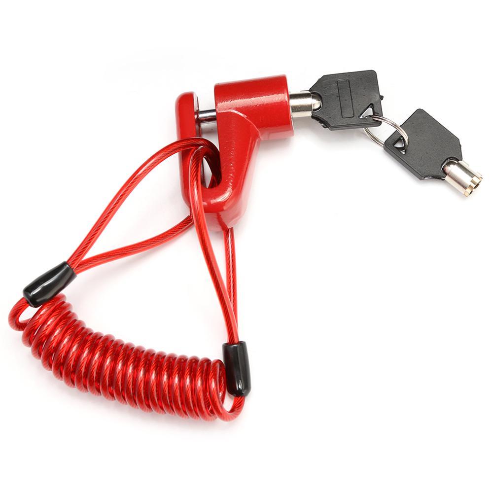 Serrure antivol pour freins à disque, avec fil en acier, pour Scooter électrique Xiaomi M365, roues de Skateboard, verrouillage des freins à disque