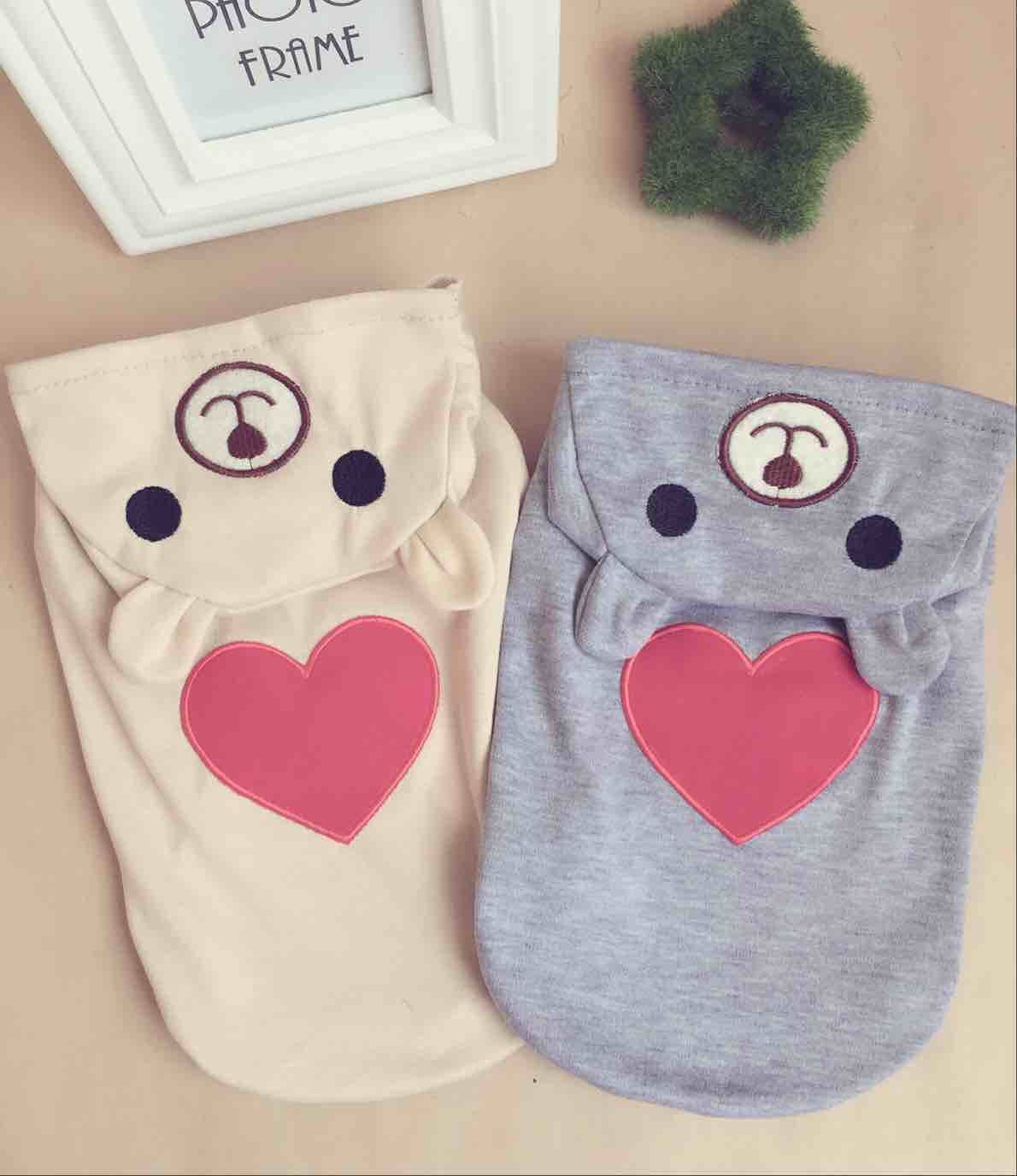 Vêtements d'été pour animaux de compagnie, ours d'amour, vêtements de transformation, vêtements pour animaux de compagnie 