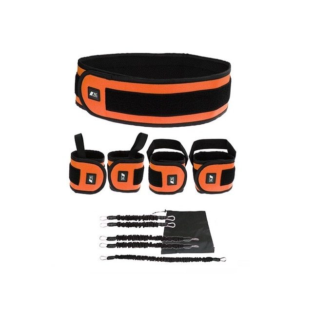 Bandas de resistencia para entrenamiento de combate, sentadillas de piernas, Fitness, combate, resistencia, fuerza, agilidad, equipo de ejercicio