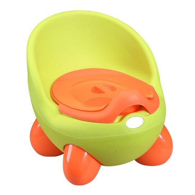 Dessin animé bébé tabouret bébé bébé toilette