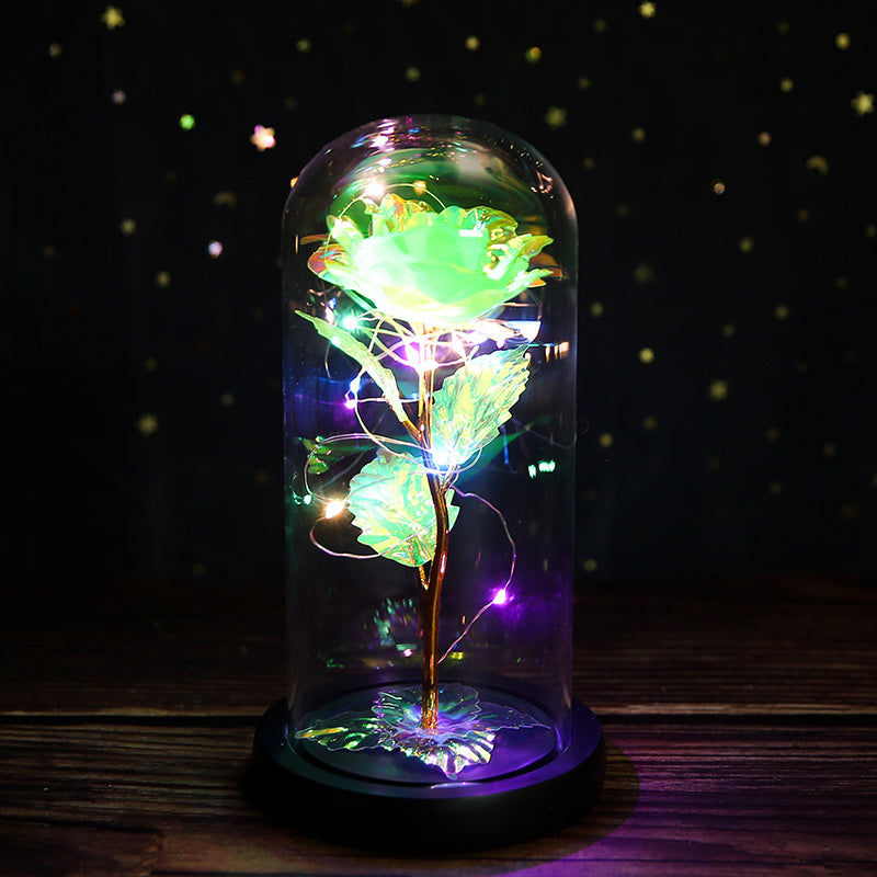 Cubierta de cristal del Principito Rosa