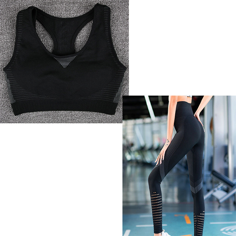 TerritorioFit Leggings de yoga sin costuras para mujer 