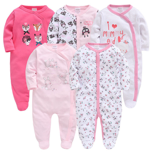 Barboteuse pour bébé fille, pyjama pour nouveau-né 