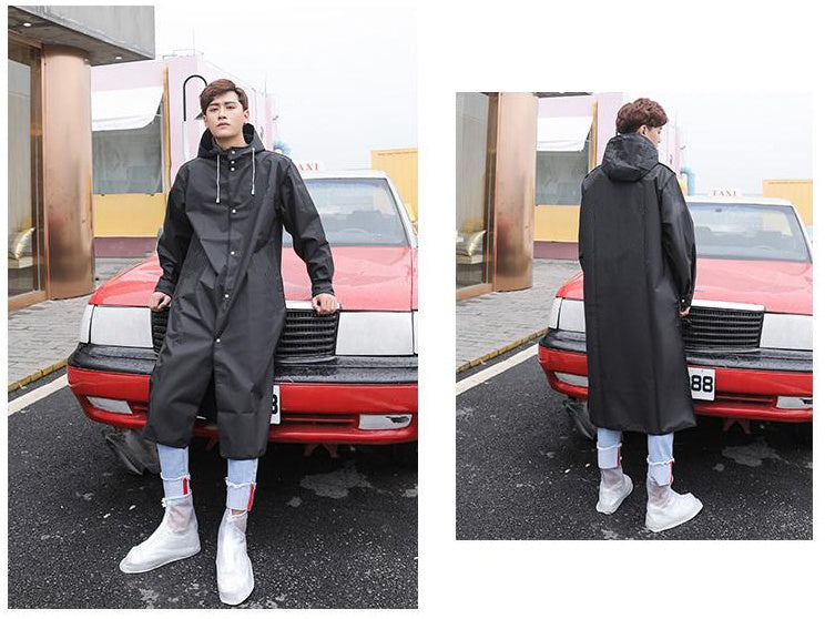 Imperméable transparent pour homme