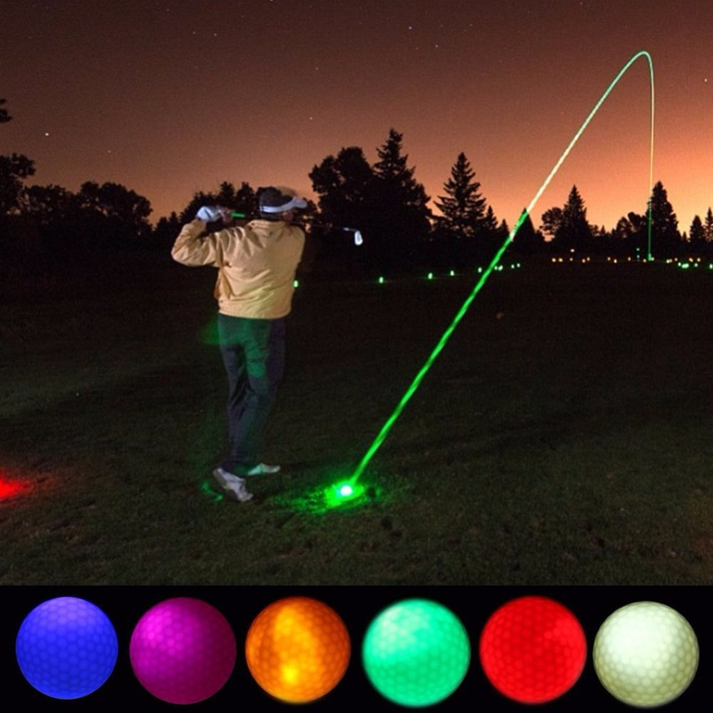 Pelota de golf LED Pelota intermitente Suministros de golf