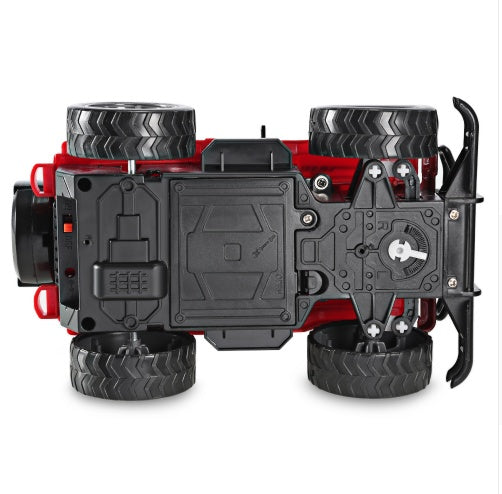 Wrangler Knight-coche teledirigido, vehículo todoterreno con Control remoto, modelo de coche de deriva