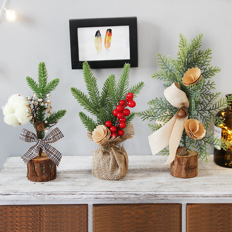 Petites décorations de sapin de Noël en fer forgé