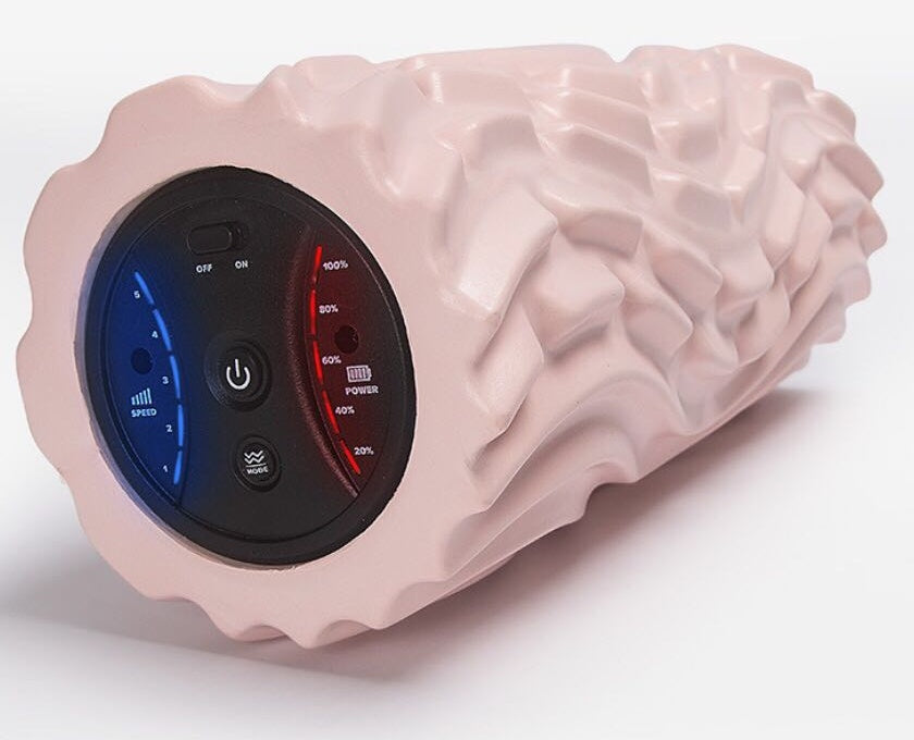 Massage électrique USB, masseur de Yoga, douleurs musculaires, relaxation, tuyau de poêle, Vibration, acupression, colonne de Massage, bloc de rouleaux en mousse 
