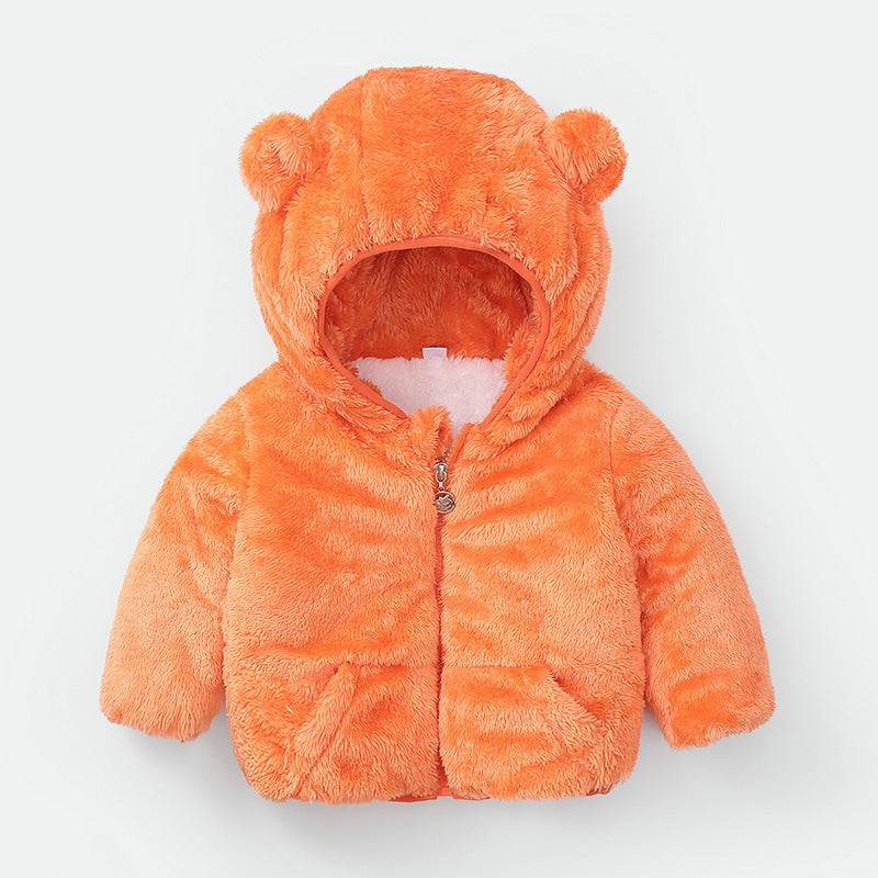 Nouvelle veste d'hiver rembourrée pour bébé, veste en coton