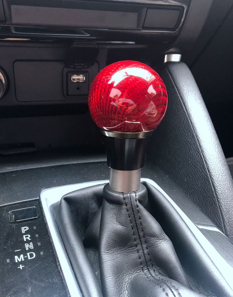 Mazda onxeira ATZ transmisión automática cabezal de cambio de fibra de carbono CX5 cabezal de cambio palo de onda de balonmano