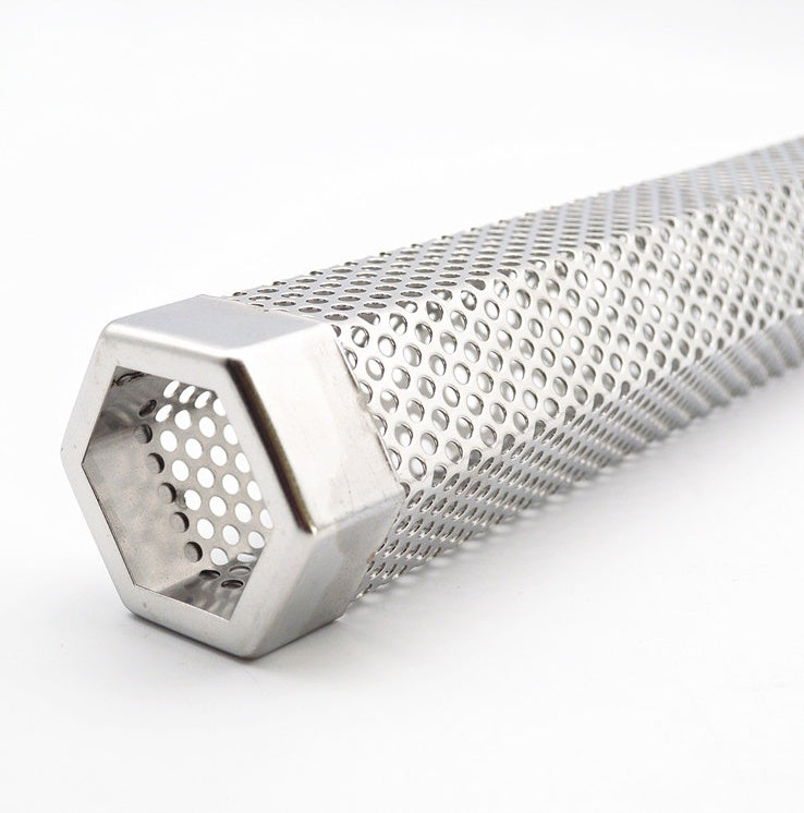 Accessoires de support de plateau de Barbecue de tuyau de fumée d'acier inoxydable