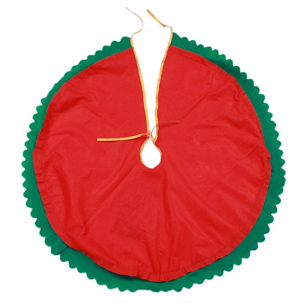 Jupe d'arbre de Noël Décorations d'arbre de Noël Cadeaux de Noël Assortiment de scènes de Noël