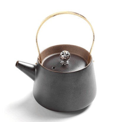 Juego de té con olla elevadora, juego de tazas de té, juego de té