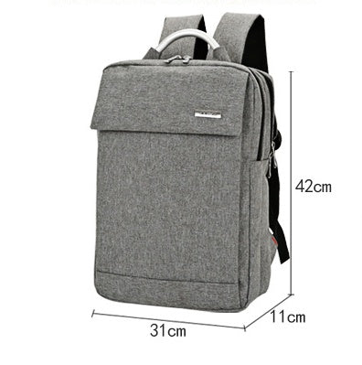 Los fabricantes venden al por mayor y personalizan un nuevo tipo de bolso de hombro doble, paquete de PC portátil multifunción para hombres y mujeres, mochila de negocios en general.