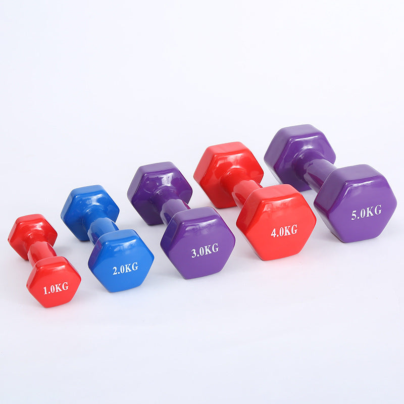 Haltères de fitness couleur 
