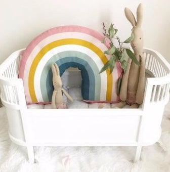 Ins – oreiller arc-en-ciel super doux, produit unique, jouets pour bébé, décoration de la maison
