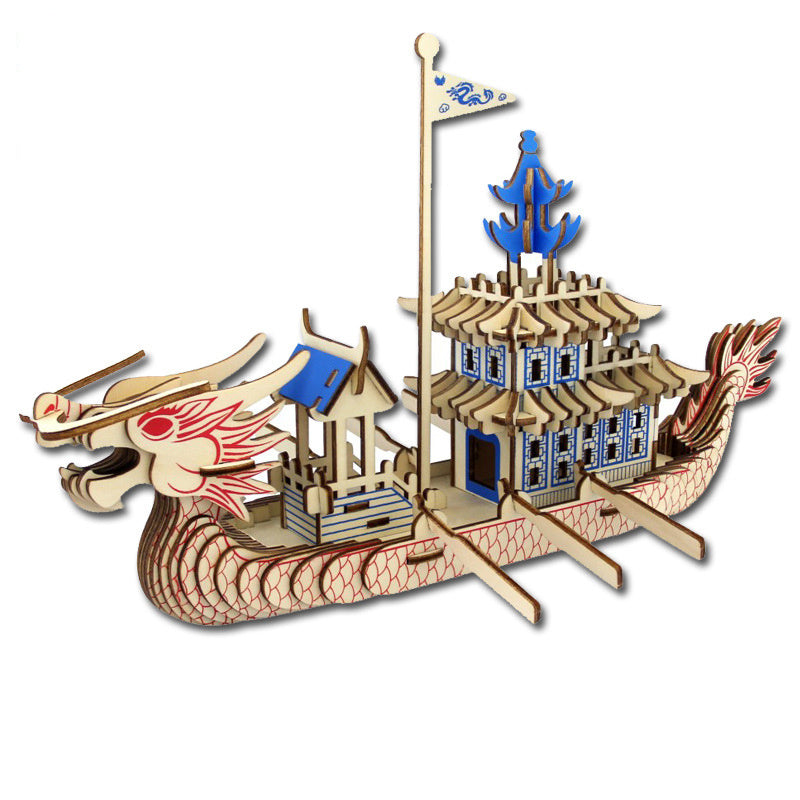 rompecabezas de madera 3d