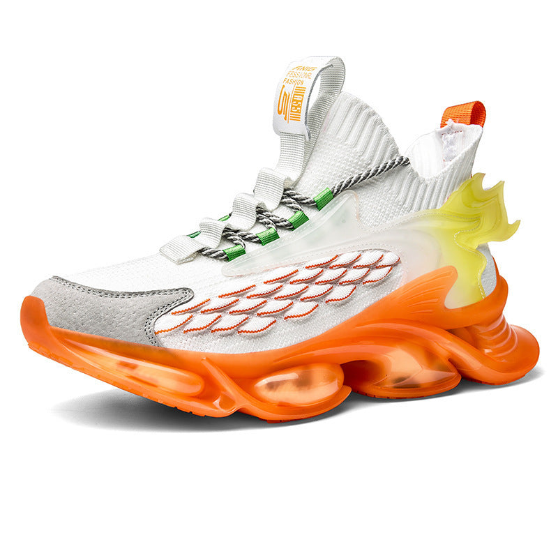 Zapatillas deportivas de malla de corte bajo y transpirables