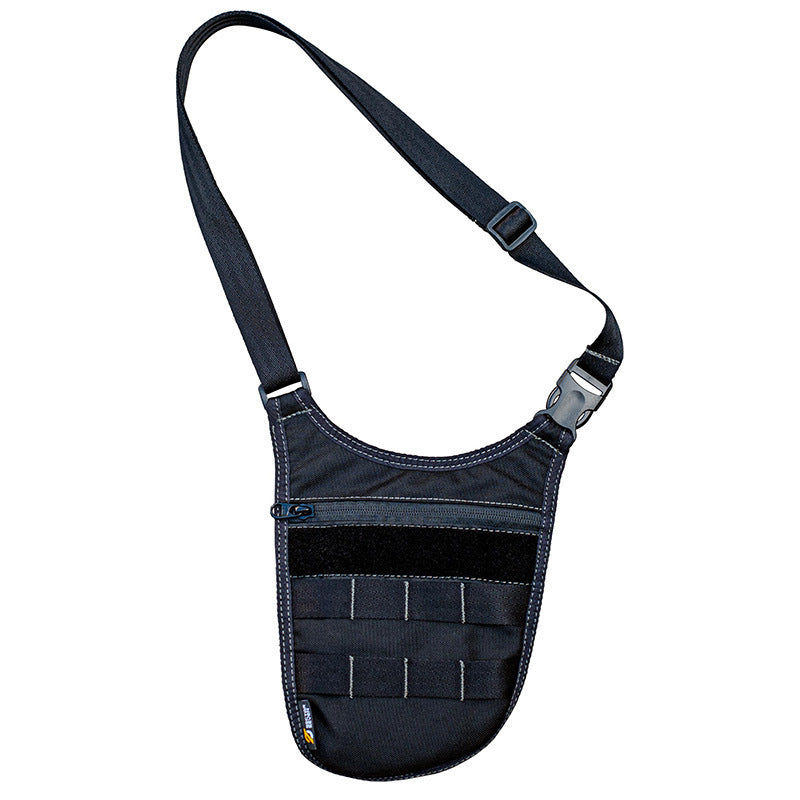 Sac messager invisible sous les aisselles, antivol personnel