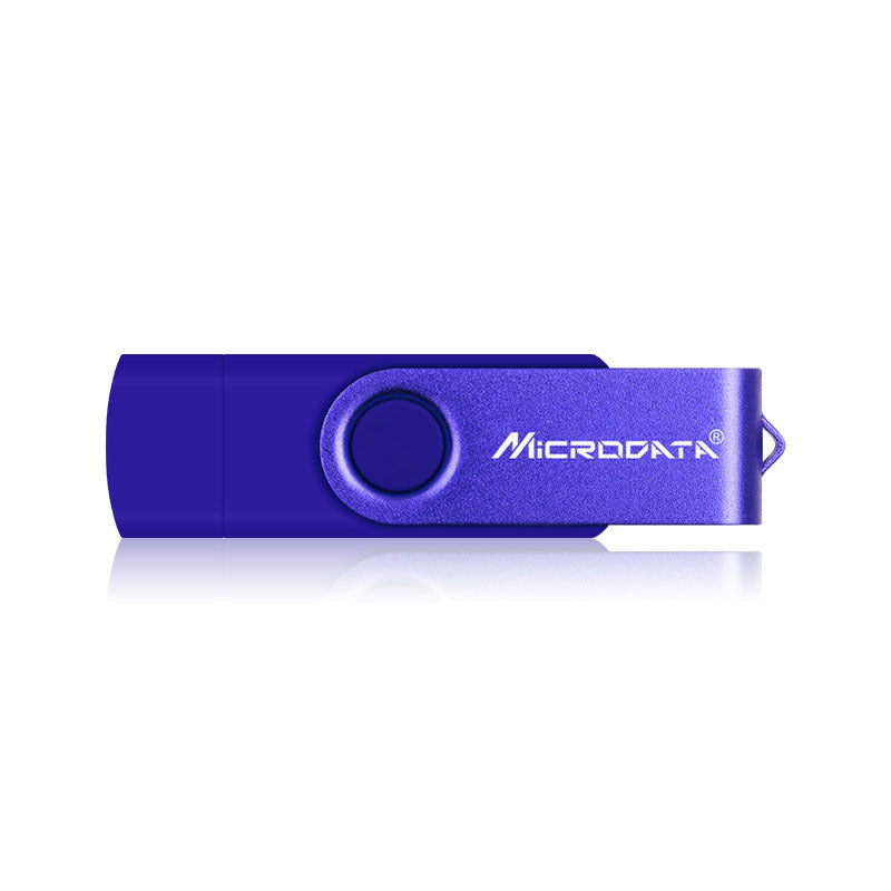 Compatible avec Apple, ordinateur téléphone portable U disque 128g 64g 32g 16g 8g clé USB en métal pour voiture