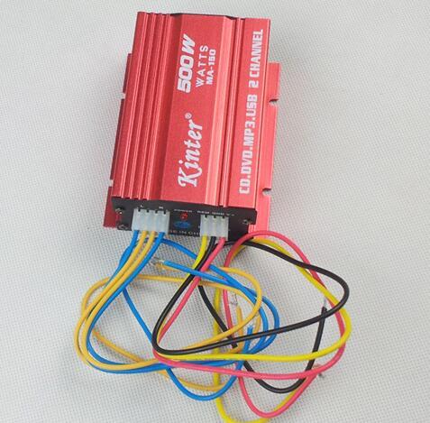 MP3 De Voiture Audio Alto Parleur USB Filaire Alto Parleur