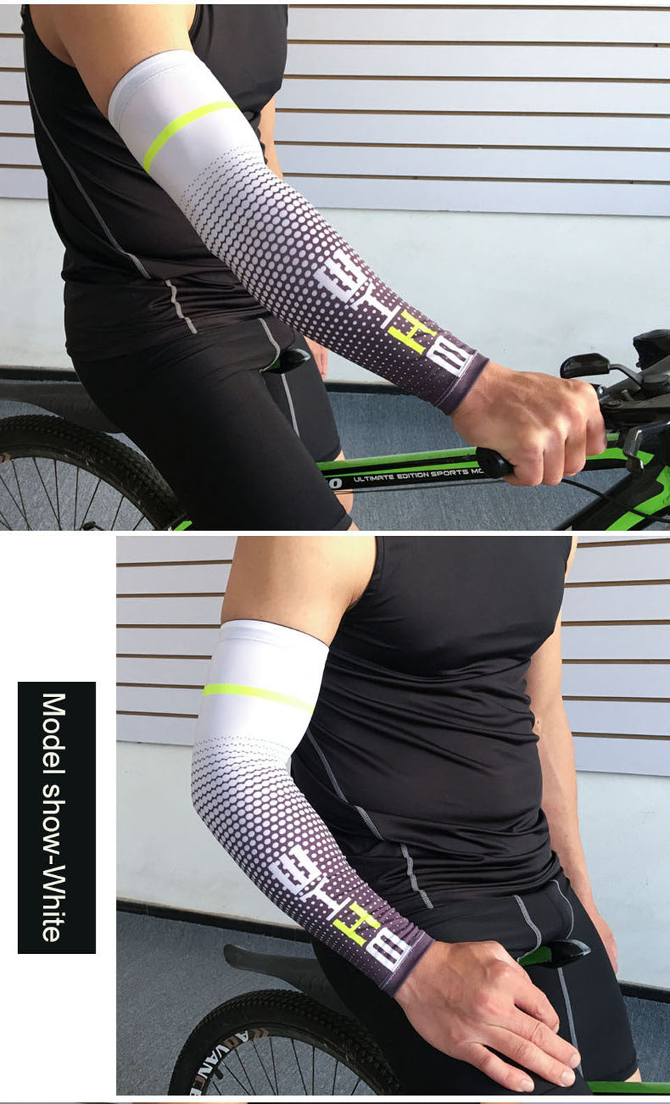Protectores de brazo de baloncesto para ciclismo al aire libre, transpirables, para hombres y mujeres