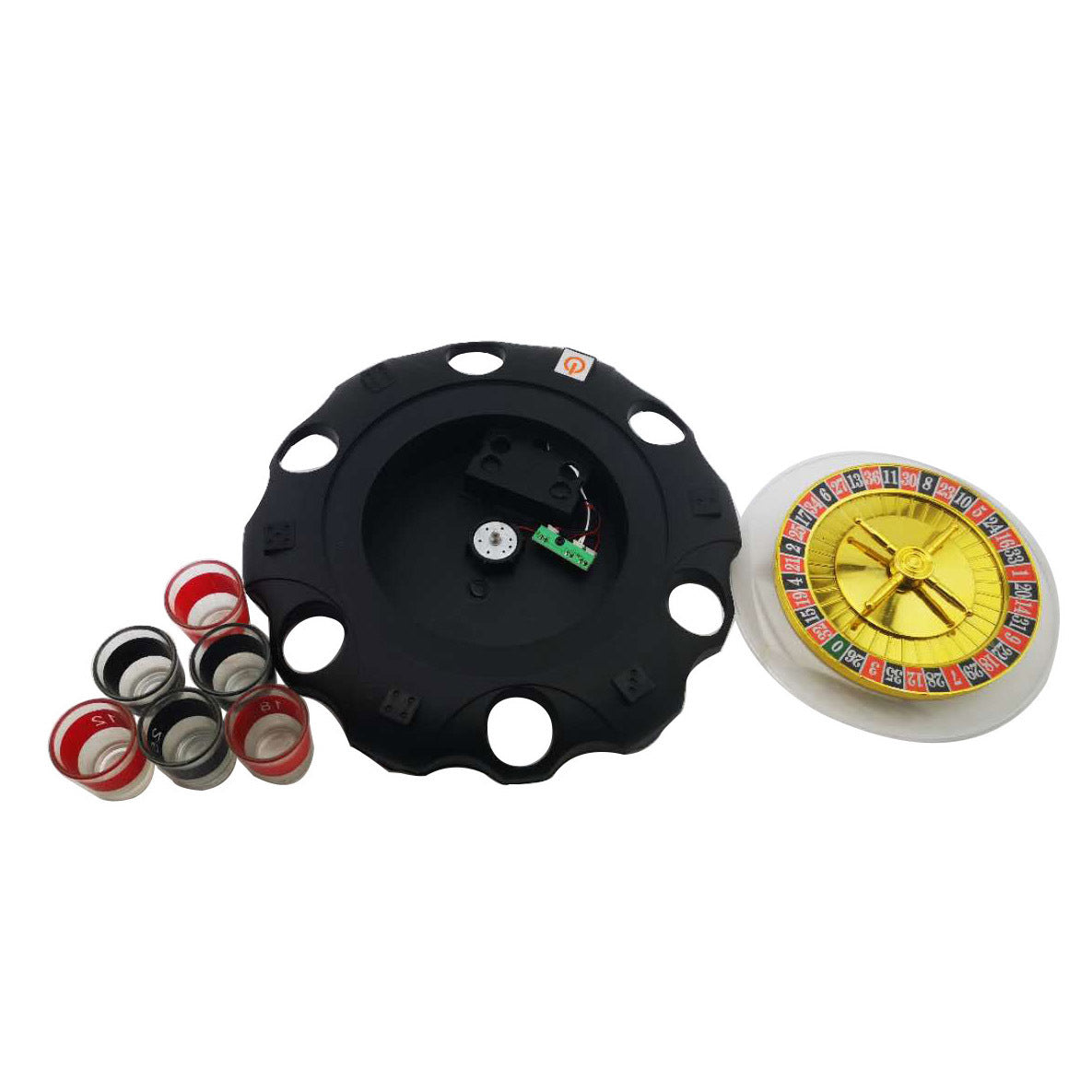 Juego de vino eléctrico para ruleta rusa Lucky Wheel