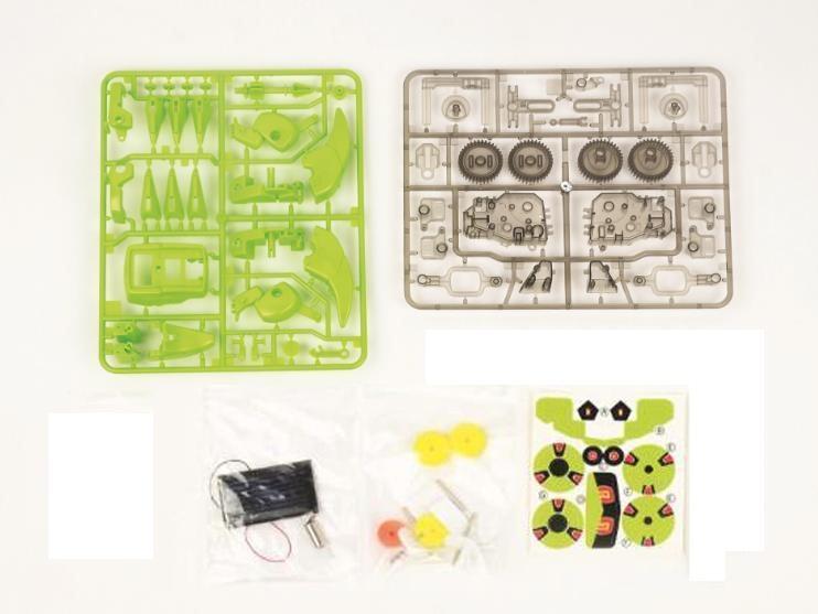 DinoRobot à énergie solaire transformable 4 en 1 de haute technologie à monter soi-même