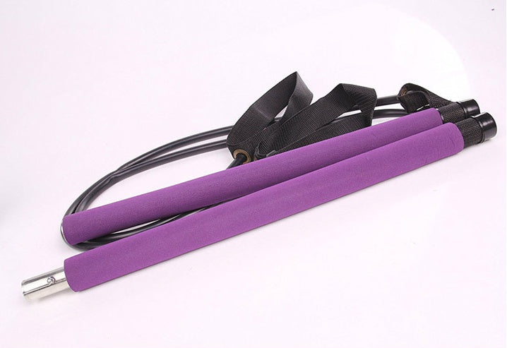 Bandes de résistance de Yoga Crossfit, corde de traction, Portable, entraînement de gymnastique, Pilates, barre d'entraînement, bandes élastiques