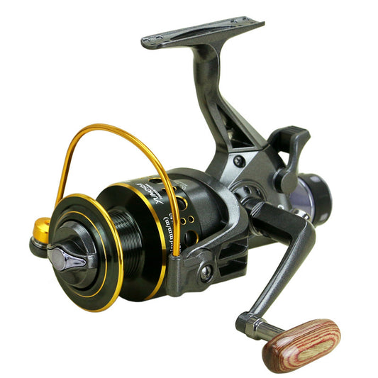 Carrete de pesca con diseño de doble freno y doble carga MG30-60