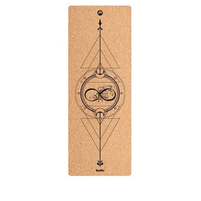 La estera de corcho para yoga no tiene sabor