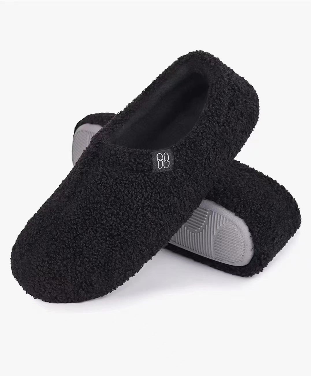Pantoufles à talons hauts en peluche Teddy