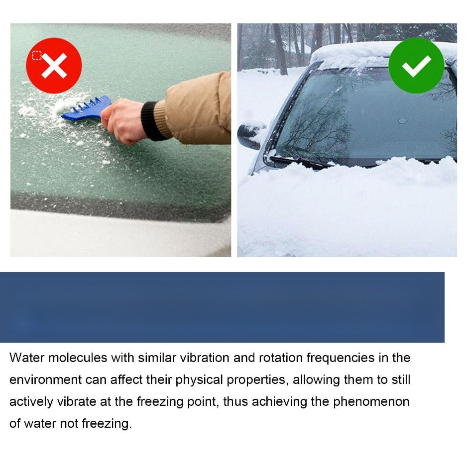 Instrument de dégivrage moléculaire à micro-ondes pour voiture, accessoires d'intérieur de voiture, aromathérapie, déneigement, outils antigel