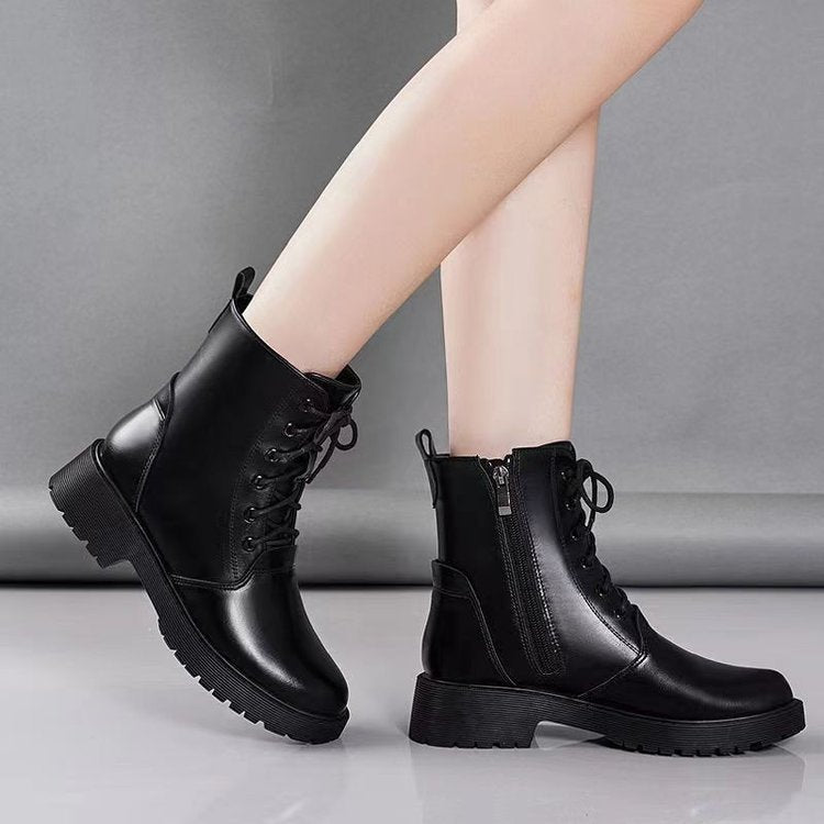 Bottes de printemps et d'automne assorties pour femmes