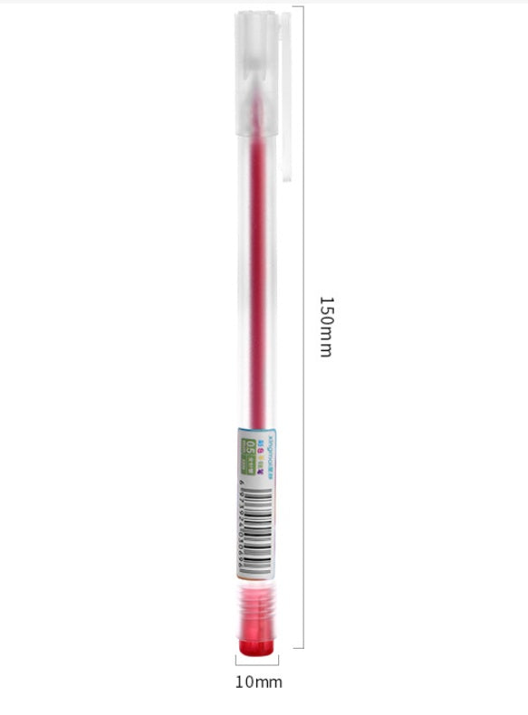 Stylo gel en boîte de couleur, vente en gros de papeterie